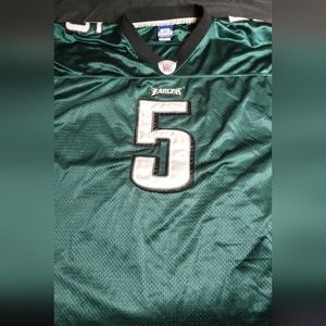 NFL football Philadelphia eagles McNabb reebok jersey size 54